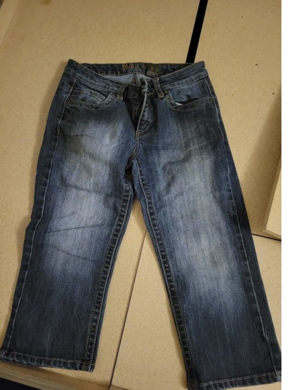 Faded Blue Relaxed Jeans